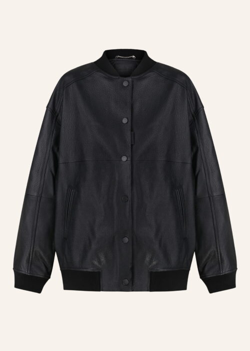 Bomber leather