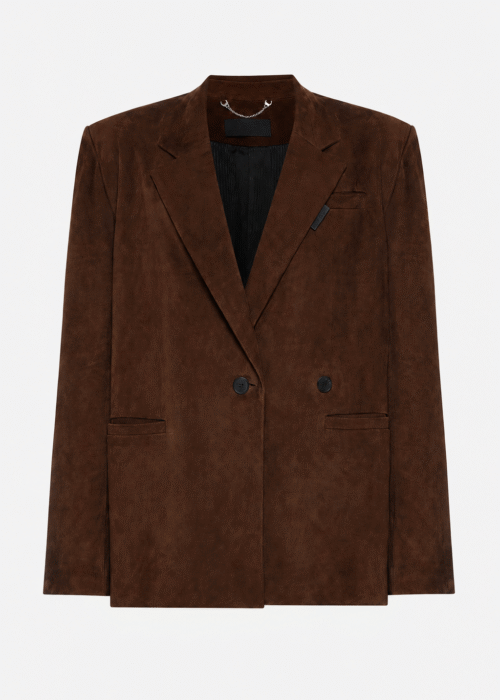 Suede brown jacket
