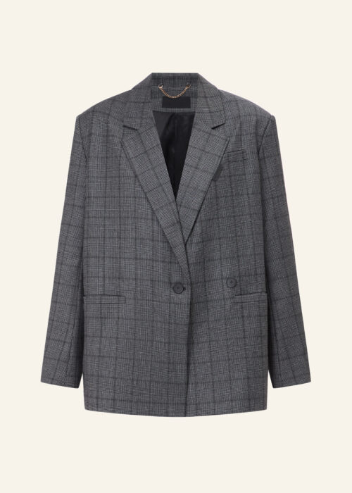 Print winter jacket