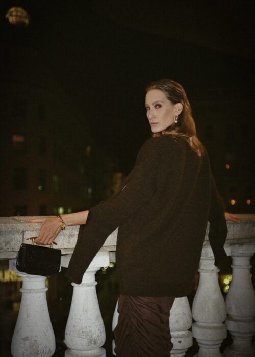 Sweater dark brown