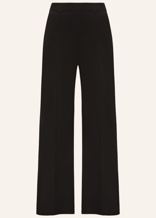 Pants knitted black