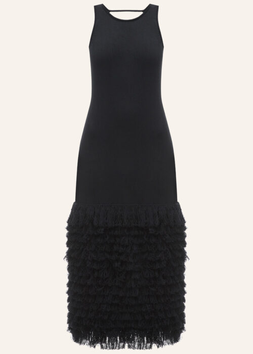 Трикотажна сукня чорна