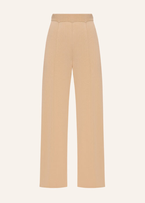 Pants knitted bej