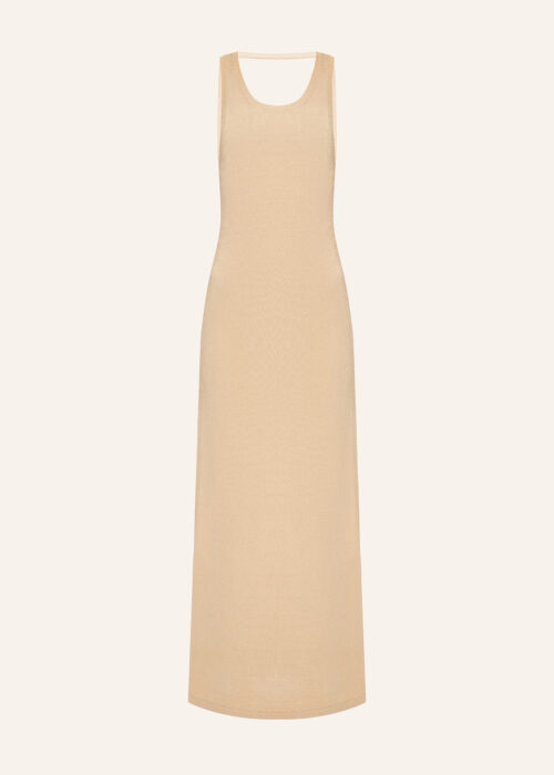 Knitted dress bej