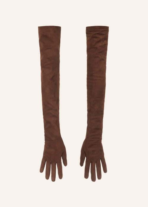 Gloves suede