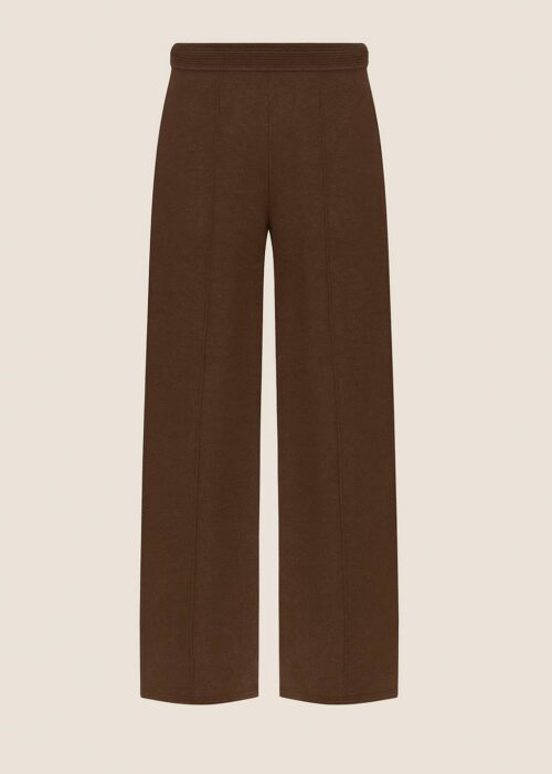 Knitted pants brown