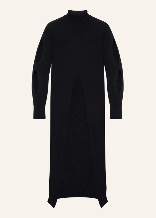 Sweater-tunik black