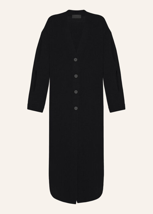Long cardigan black