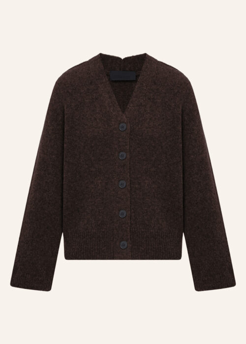Cardigan dark brown