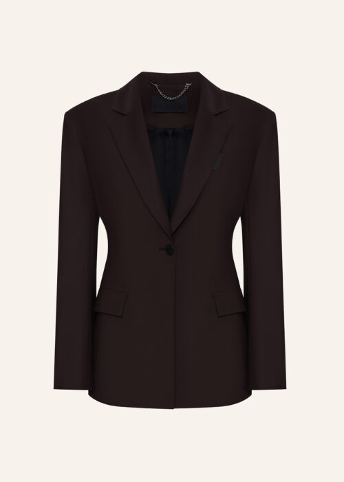 Wool brown jacket