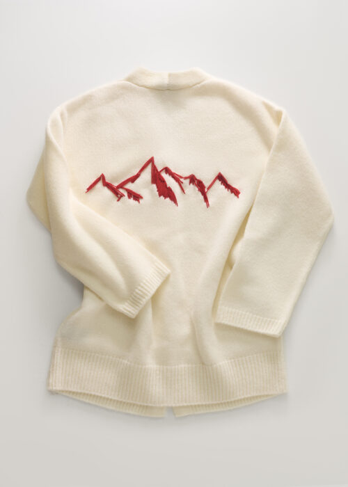 Cardigan milk Apres-ski
