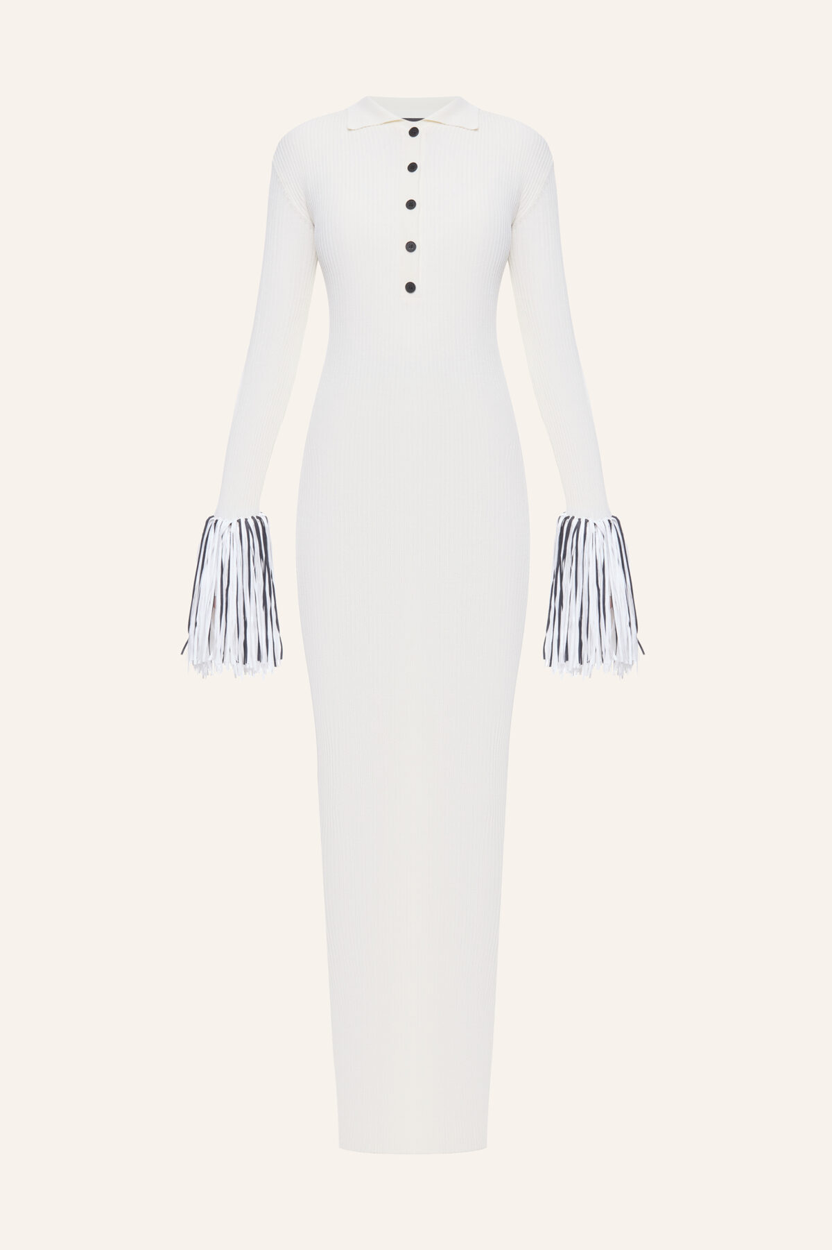 Viscose milk dress