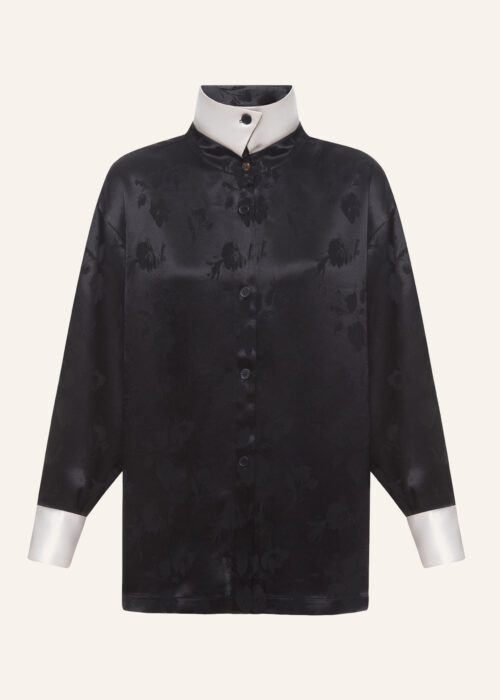 Viscose black shirt