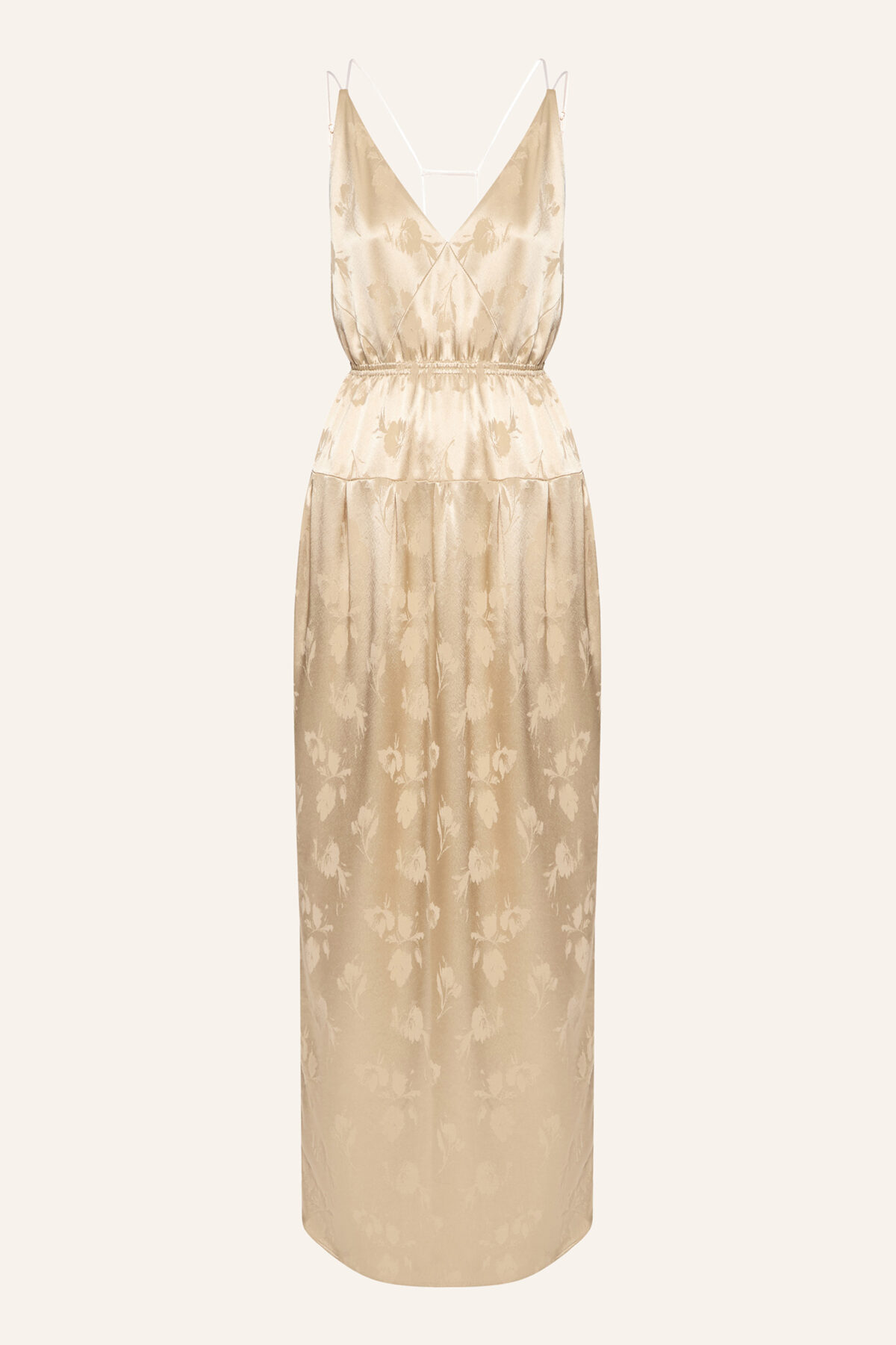 Viscose bej dress