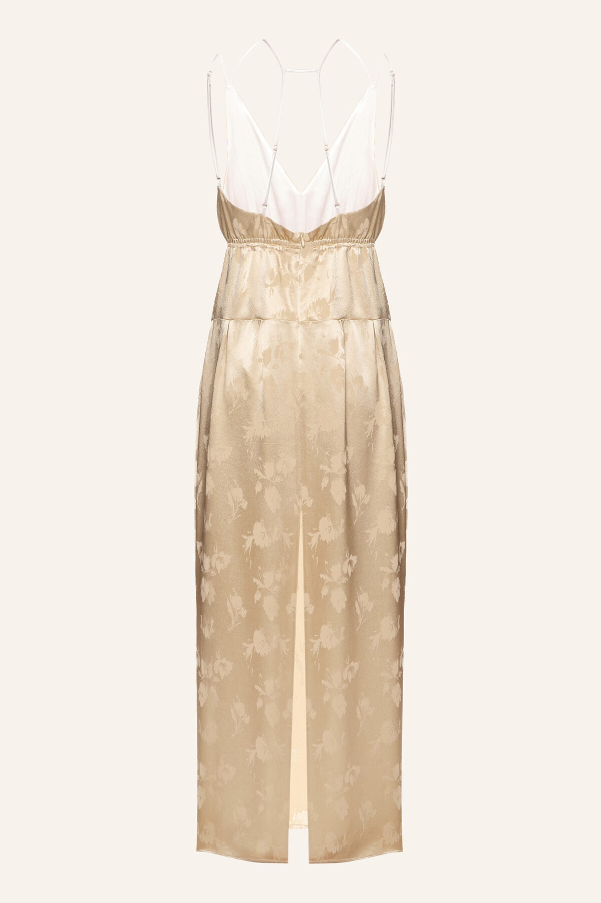 Viscose bej dress