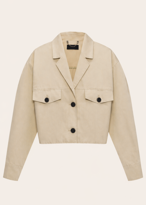 Cotton sand jacket