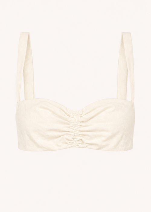Молочний бавовняний топ