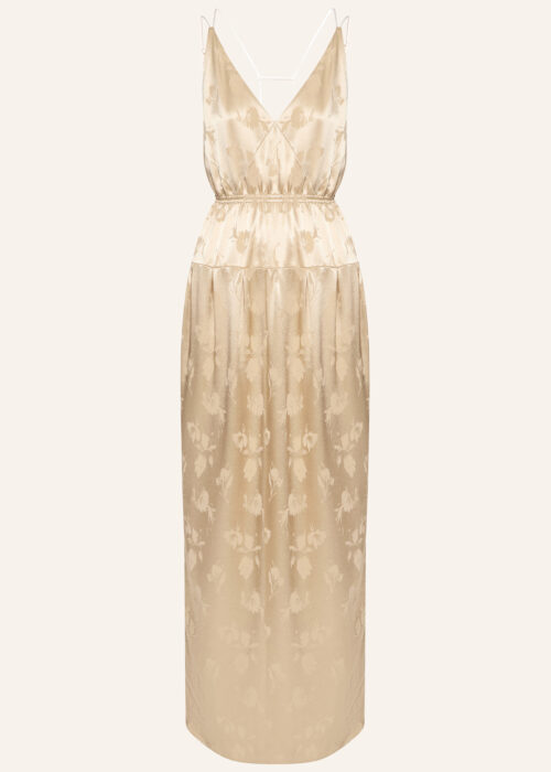 Viscose bej dress