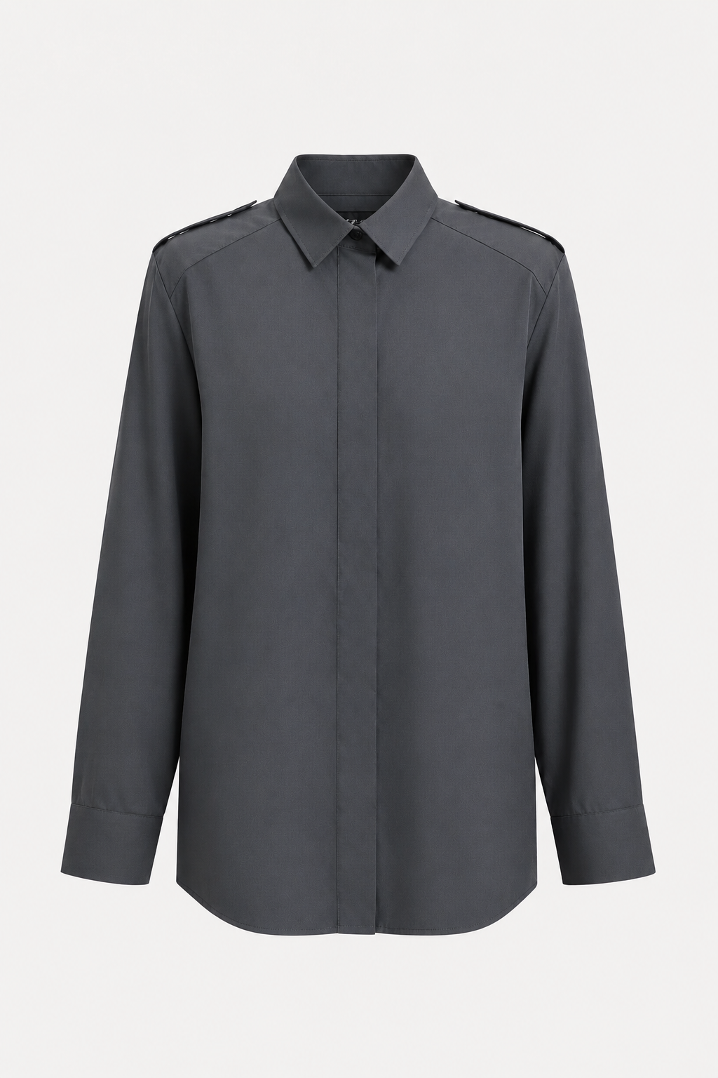Grey cotton shirt Grey cotton shirt