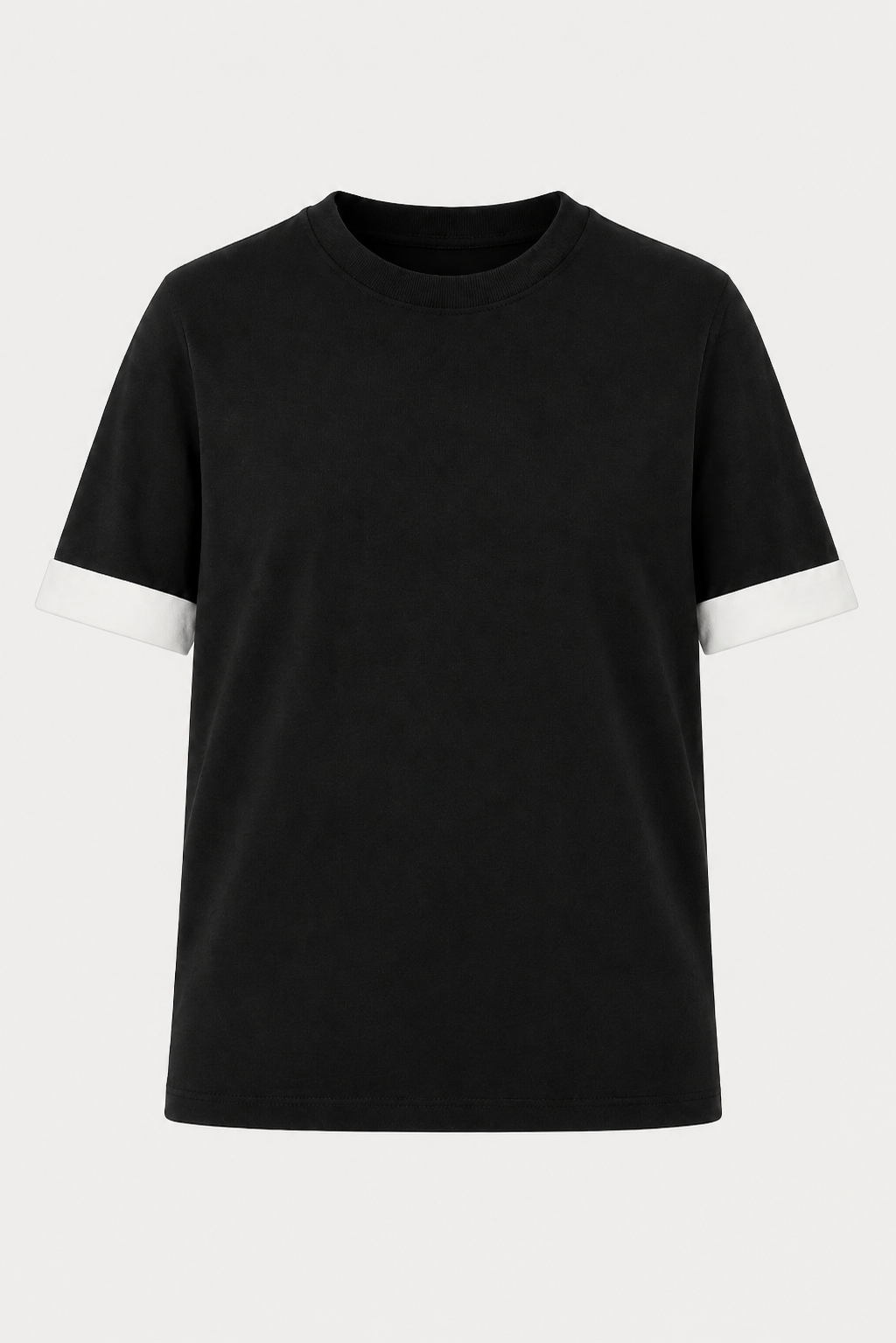 Black cotton T-shirt Black cotton T-shirt