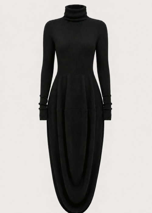 Viscose black dress