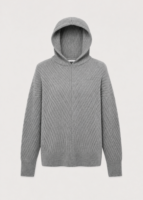 Grey cashmere sweater