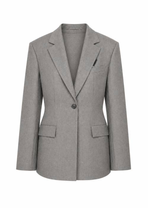 Grey winter jacket
