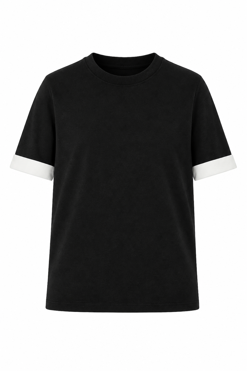 Black cotton T-shirt Black cotton T-shirt
