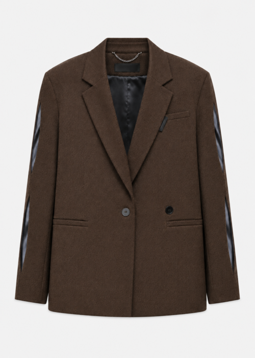 Wool brown jacket