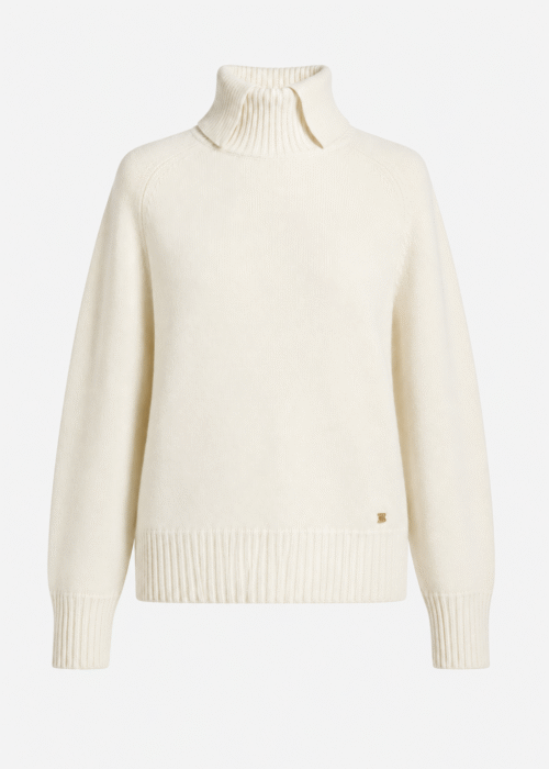 Milk cashmere sweater
