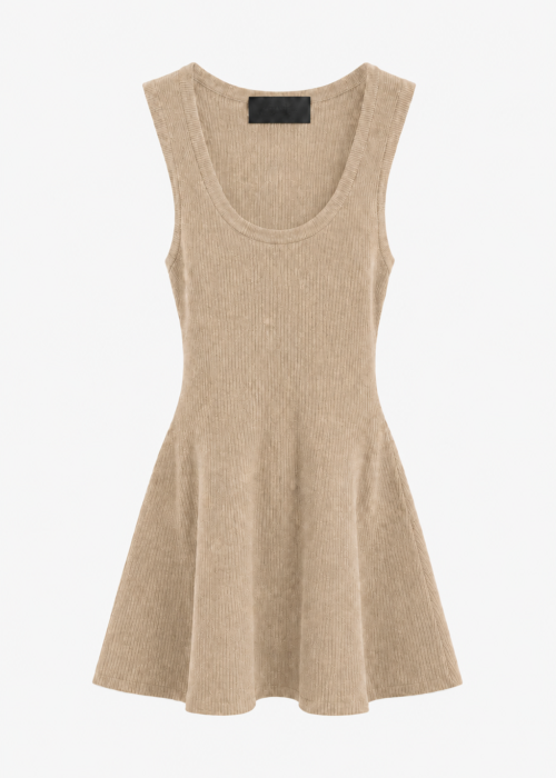 Bej viscose top