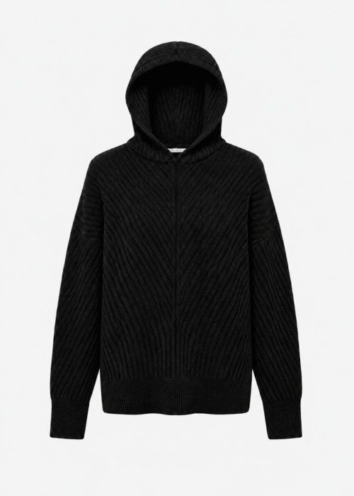Black cashmere sweater